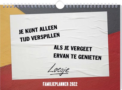 Loesje familieplanner - 2022