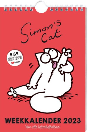 Simon's Cat weekkalender 2023
