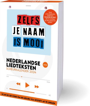 Nederlandse Liedteksten scheurkalender 2024