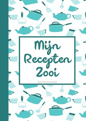 Kerstcadeau voor Vrouwen, Mannen, Vriendin, Vriend - Recepten Invulboek / Receptenboek - "Mijn Recepten Zooi"