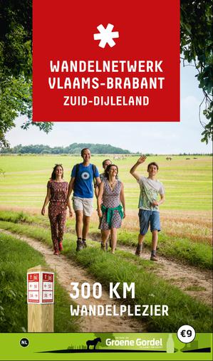 Zuid-Dijleland wandelnetwerk krt +infogids 300km wandelpl.
