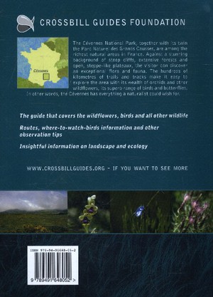 The nature guide to the Cévennes and grands causses France