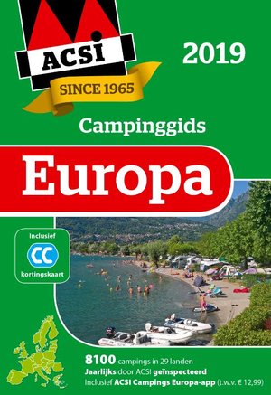Campinggids Europa + APP 2019 GPS