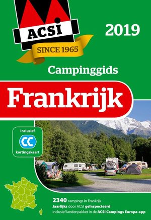 Campinggids Frankrijk + APP 2019 GPS