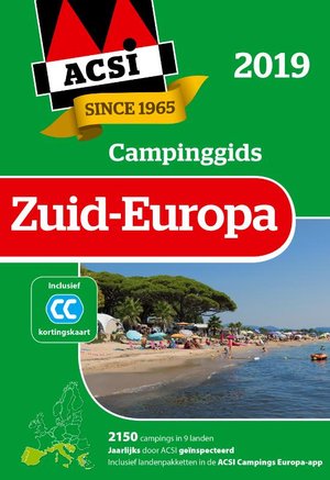 Campinggids Zuid-Europa + APP 2019 GPS