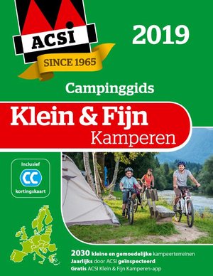 Campinggids Klein & Fijn Kamperen in EU + APP 2019 GPS