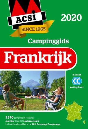 Campinggids Frankrijk + APP 2020 GPS