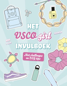 Het VSCO girl invulboek