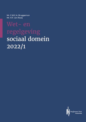 Wet- en regelgeving sociaal domein 2022/1