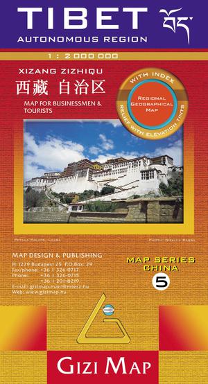 Tibet 5  Bhutan - Nepal geogr.