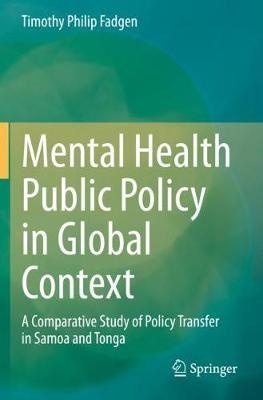 Mental Health Public Policy in Global Context 