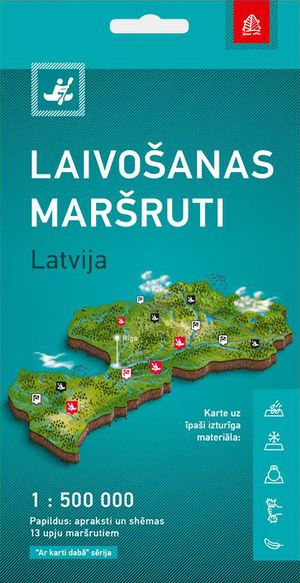 Latvia Water routes