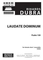 Laudate Dominum for SAA Choir