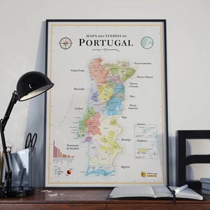 Portugal mapa dos vinhos