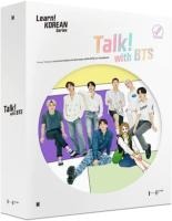 Talk! With BTS (Global edition) | 2-Book Set (without Motipen) | Korean Learning for Basic Learners | Korean Keyboard Stickers