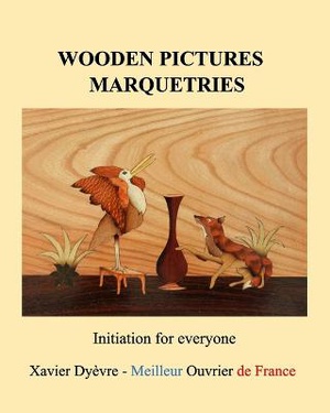Wooden pictures marquetries