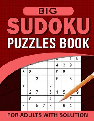 BIG Sudoku Puzzles Book for Adults