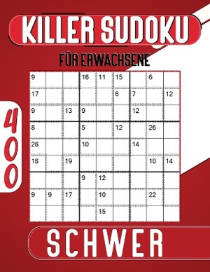 Killer Sudoku Schwer f�r Erwachsene
