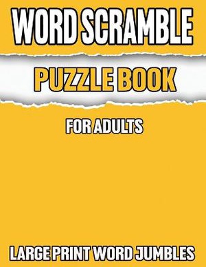 Word Scramble Puzzle Books For Adults