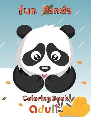 Fun Panda Coloring Book adult