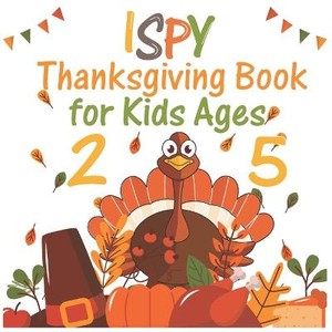 I Spy Thanksgiving Book for Kids Ages 2-5