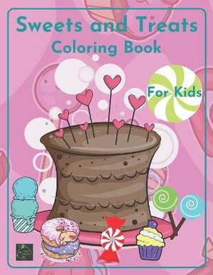 Sweets and Treats Coloring book for kids