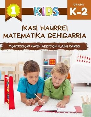 Ikasi haurrei matematika gehigarria Montessori Math Addition Flash Cards