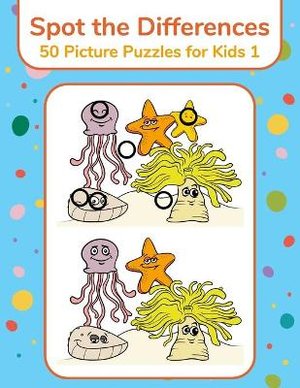 Spot the Differences - 50 Picture Puzzles for Kids 1