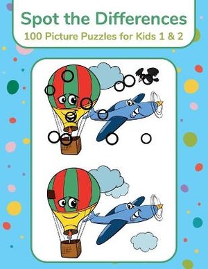 Spot the Differences - 100 Picture Puzzles for Kids 1 & 2