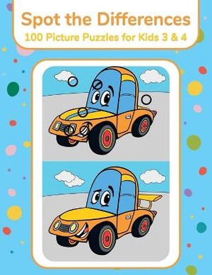 Spot the Differences - 100 Picture Puzzles for Kids 3 & 4