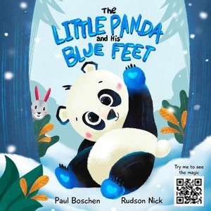 The Little Panda And His Blue Feet