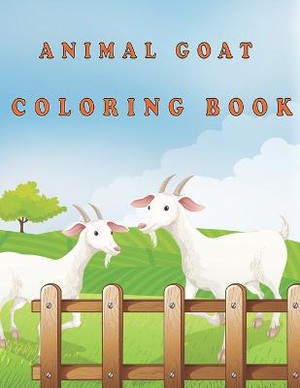 Animal goat Coloring Book