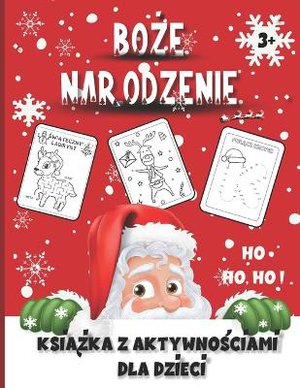 Boże Narodzenie książka z aktywnościami dla dzieci od 3 lat + PREZENT!