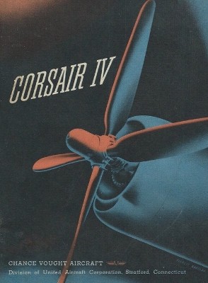 Chance Vought Corsair IV Fighter Airplane Operator Manual F4U