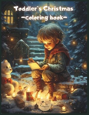 Toddler`s Christmas coloring book