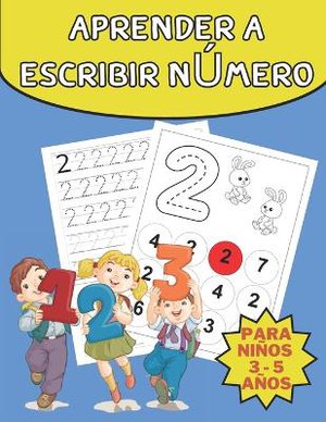 Aprender a Escribir Número Para Niños 3 - 5 Años
