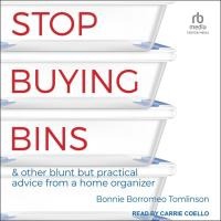 Stop Buying Bins