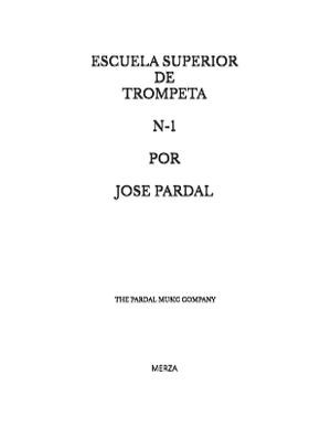 Escuela Superior de Trompeta N-1 Por Jose Pardal