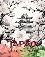 Livro para colorir do Jap�o