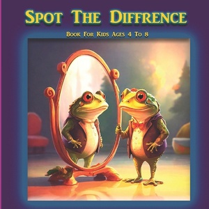 Spot The Difference Book For Kids Ages 4 To 8