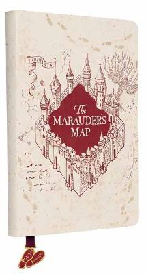 Harry Potter: Marauder's Map Journal With Ribbon Charm