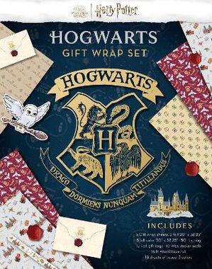 Harry Potter: Hogwarts Gift Wrap Stationery Set