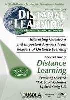 Distance Learning Volume 21, Number 1, 2024