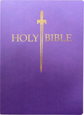 KJV Sword Bible, Large Print, Royal Purple Ultrasoft