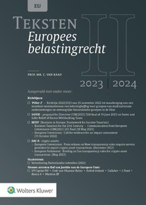 Teksten Europees belastingrecht 2023/2024 