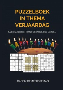Puzzelboek in thema Verjaardag 