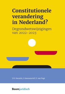 Constitutionele verandering in Nederland? 