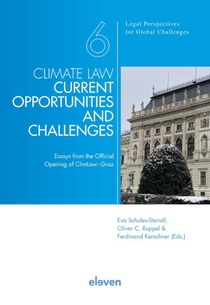 Climate Law - Current Opportunities and Challenges 