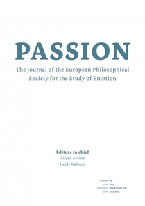 Passion: Journal of the European Philosophical Society for the Study of Emotion 